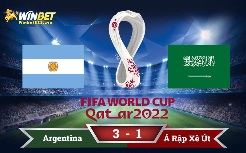 Dự đoán kết quả bóng đá Argentina vs Ả Rập Xê Út