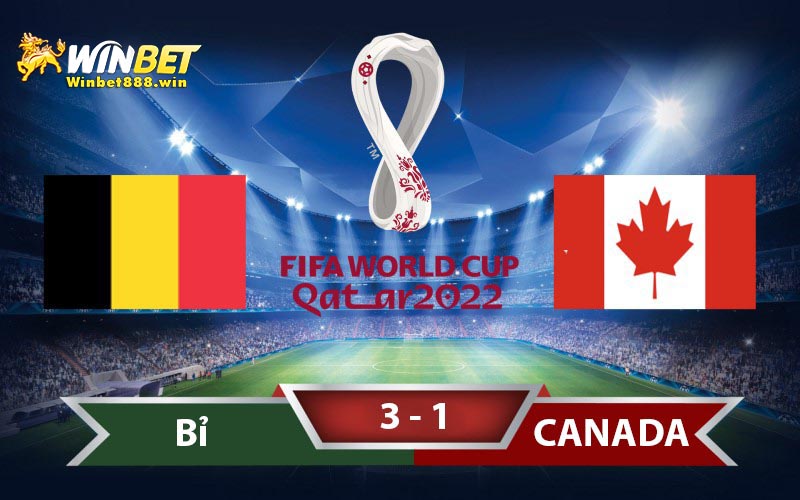 Dự đoán tỷ số Bỉ vs Canada