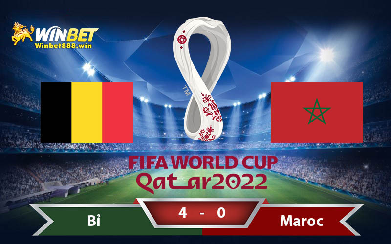 Dự đoán tỷ số Bỉ vs Maroc