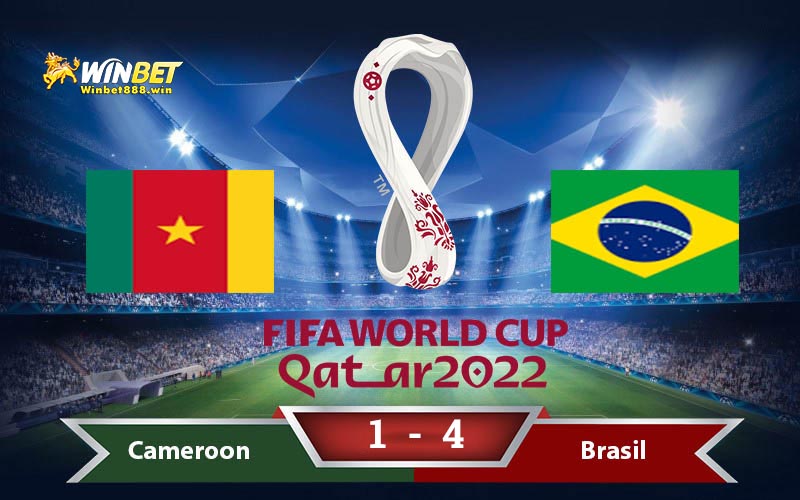 Dự đoán tỷ số kèo Cameroon vs Brazil