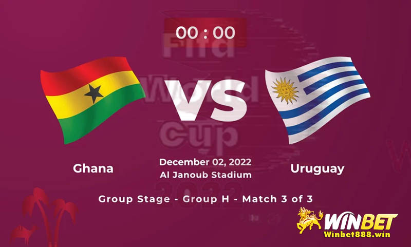 Nhận định Ghana vs Uruguay