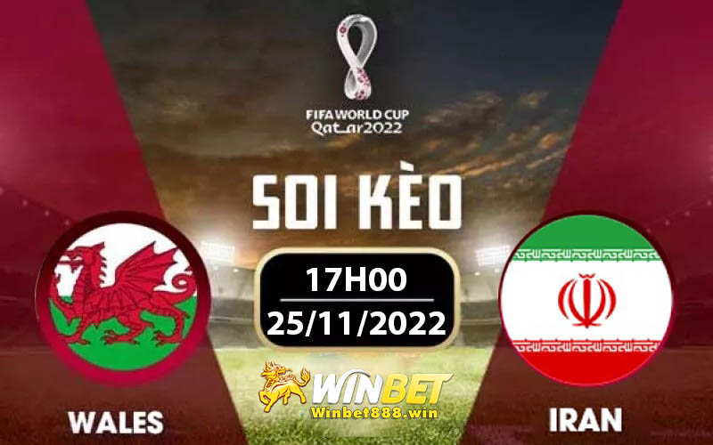 Soi kèo Wales vs Iran 17h 25/11/2022