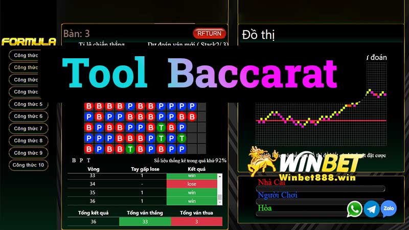 Tool Baccarat là gì? Nên sử dụng Tool nào?